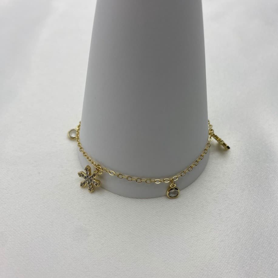14k Xuping Kartanesi Taşlı Bileklik